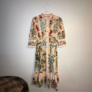 Boutique Floral Midi Dress